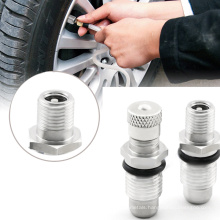 Stainless Steel Tubeless Tire Valve  Sturdy And Durable Tire Valve Short Rod For Car Truck Motorcycle Inflation